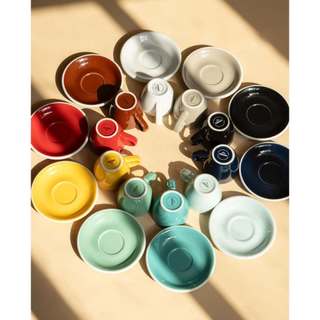 Ly Cà Phê Flat White 150ml Egg (Màu Potters) - Loveramics