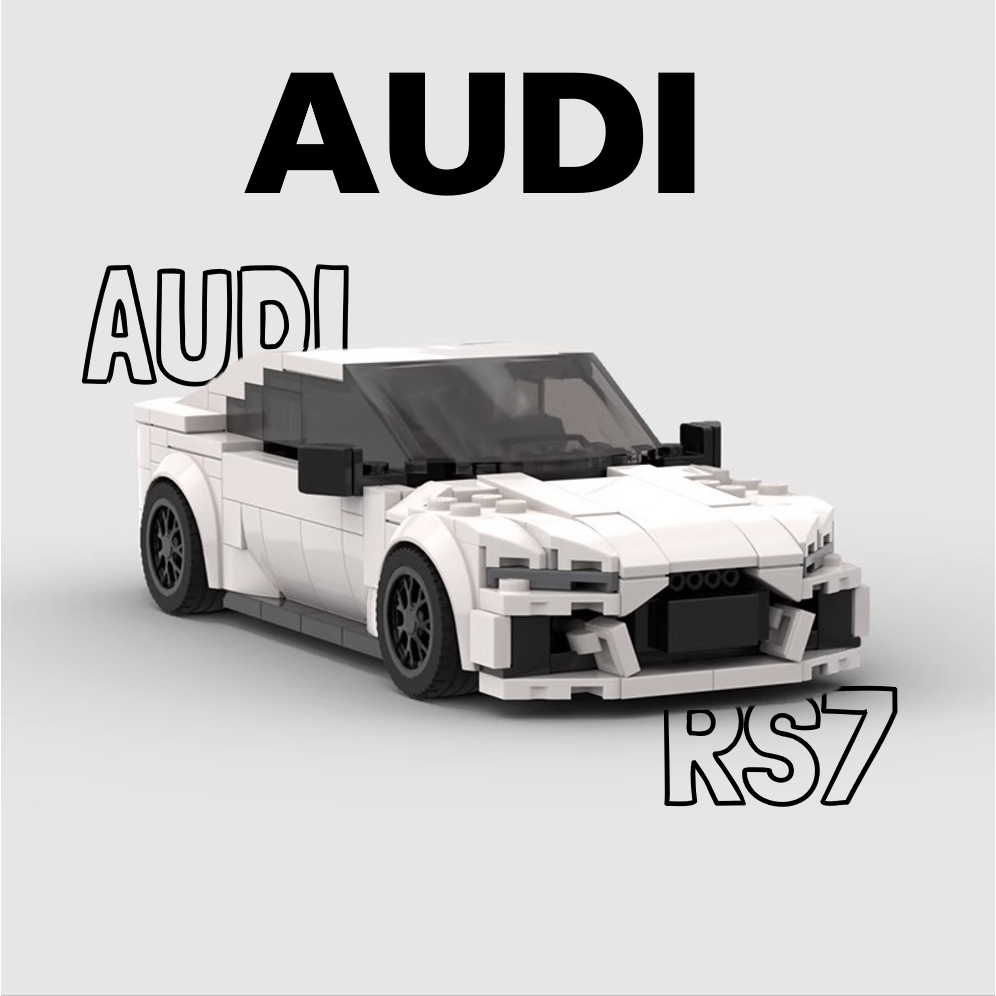 Xe Đồ Chơi Cho Bé Trai Lắp Ráp Mô Hình Audi Rs7 - Đồ Chơi Xếp Hình Thông Minh Cho Bé 6-10 Tuổi