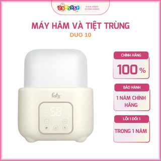 Máy hâm sữa và tiệt trùng điện tử 2 bình Duo 10 Fatz baby