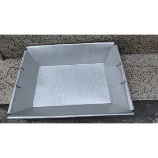 Máng hồ trộn cho gà ăn, máng nướng bằng tôn dùng cho các buổi giã ngoại
