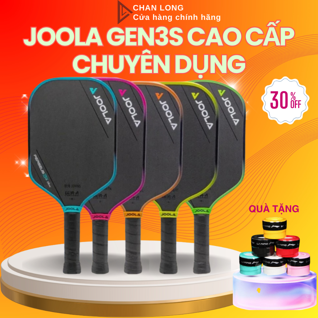 [CHÍNH HÃNG] Vợt Pickleball JOOLA GEN 3S Cao Cấp Chuyên Dụng Cho Thi Đấu Và Tập Luyện I CHANLONG