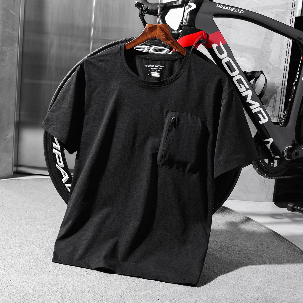 [New1] Áo Thun Active Cool Front Pocket Vải Poly Thoáng Khí Thoải Mái Nhẹ Nhàng, AT0331 SOME HOW STO