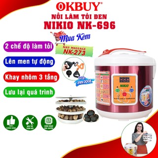 Máy làm tỏi đen tự động nikio nk-696 6 lít - tự động, làm 2kg tỏi đen chuẩn nhật