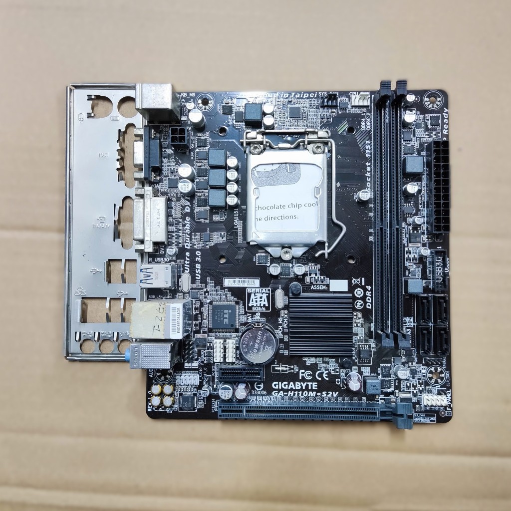 Mainboard - Bo mạch chủ Gigabyte H110 kich thước 17x19cm