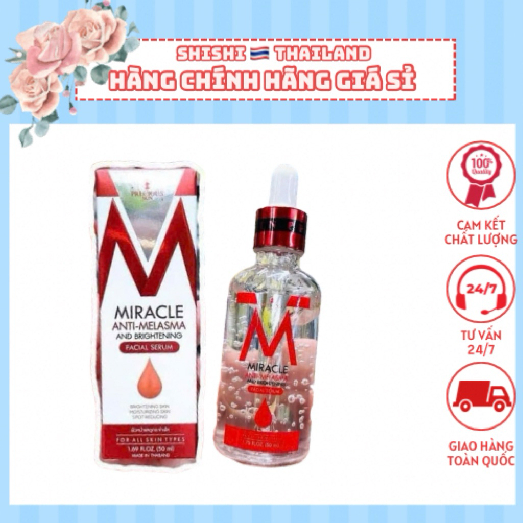 SERUM MIRACLE TÁI TẠO NGĂN NGỪA MỤN THÂM SẠM NÁM MIRACLE SKIN :
