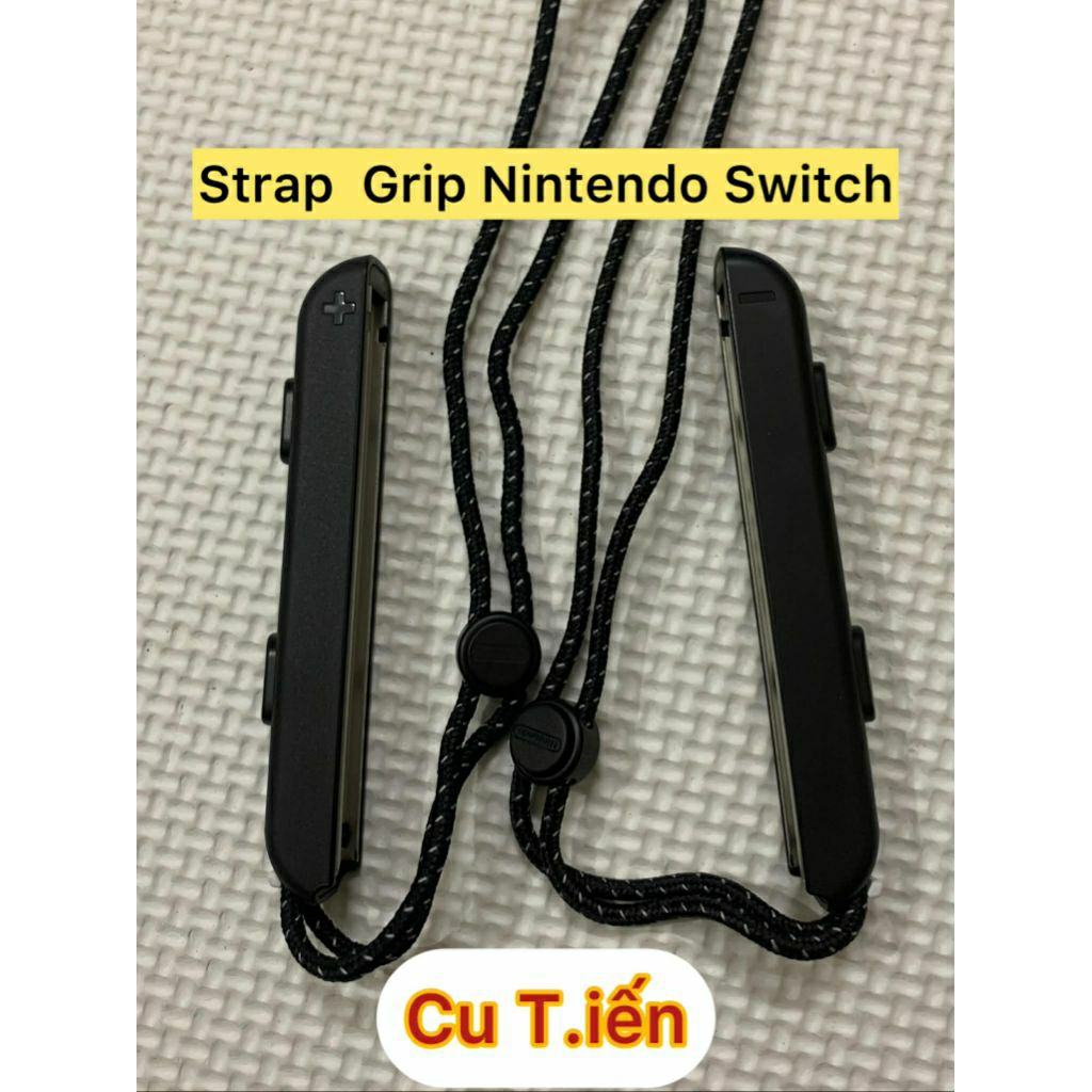 (Thanh lý)set 01 tay đeo joycon handgrip strap Switch Oled v1 v2  Bóc Máy zin WRIST STRAP JOYCON CHO NINTENDO SWITCH