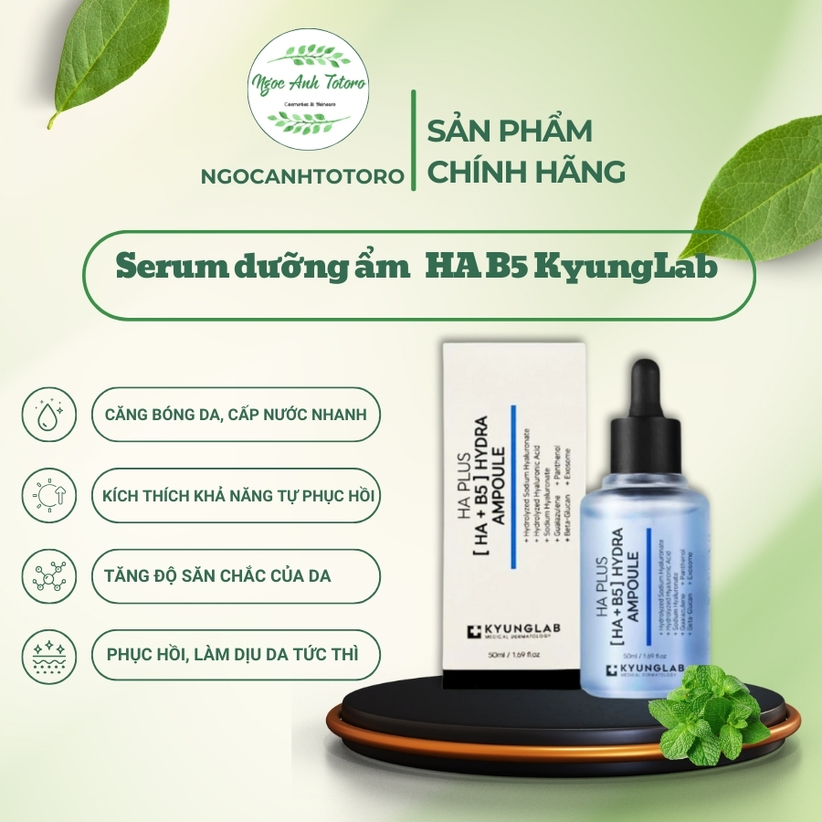 [KyungLab] Serum dưỡng ẩm HA B5 KyungLab phục hồi căng bóng da