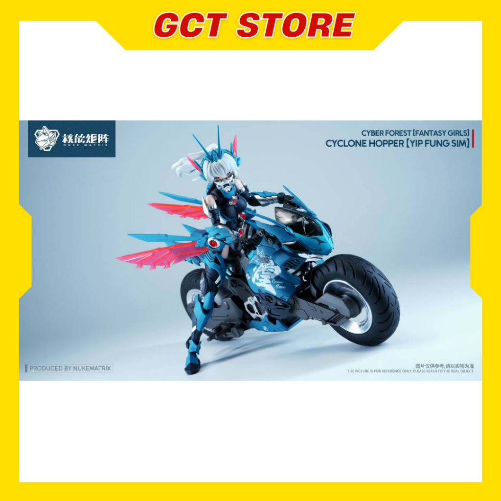 [Đặt Trước] Mô Hình Lắp Ráp Nuke Matrix Cyclone Hopper Yip Fung Sim Cyber Forest Fantasy Girl