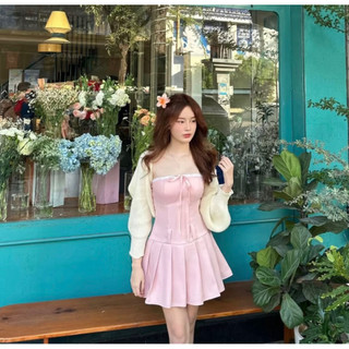 ĐẦM CÚP NGỰC ÔM XOÈ CAO CẤP 60957 Ôm gọn