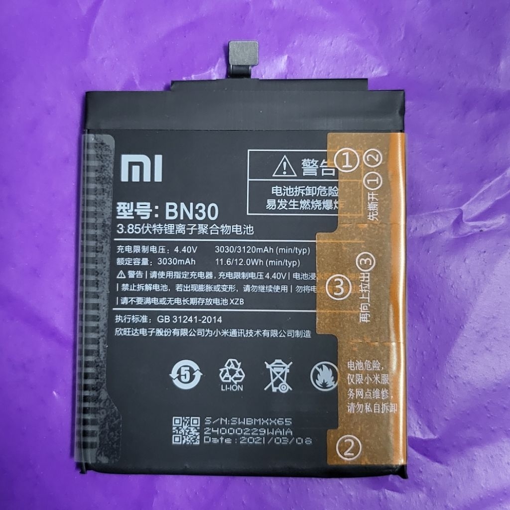 PIN XIAOMI BN30 (3030mAh)