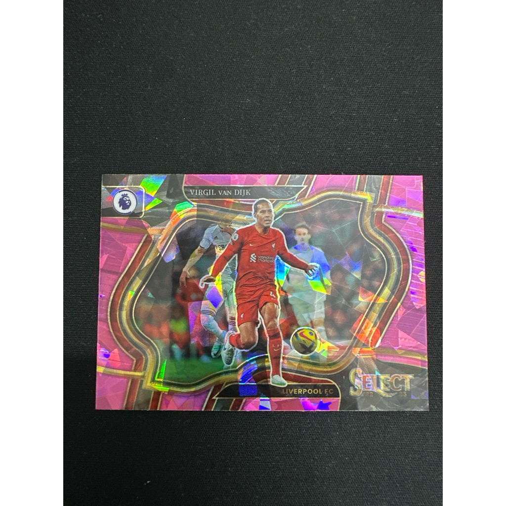 Thẻ Cầu Thủ Virgil Van Dijk #select #card #panini #prizm