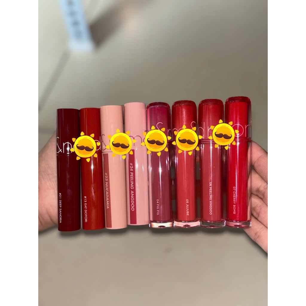 Son Tint Bóng  Juicy Lasting Tint Full Màu 13 19 20 23 24