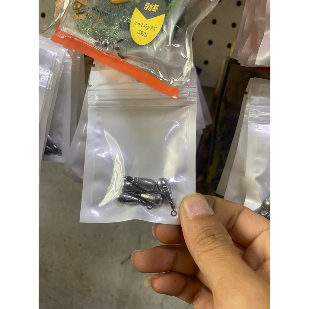 5 viên chì câu lure