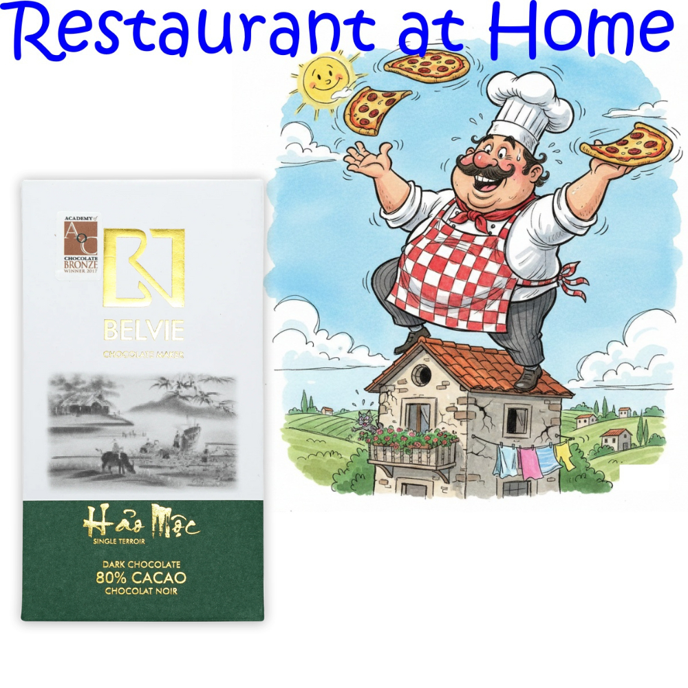 Socola Đen Single Terroir Hảo Mộc 80% Belvie 80g – Dark Chocolate Đậm Cacao, Hậu Vị Thảo Mộc
