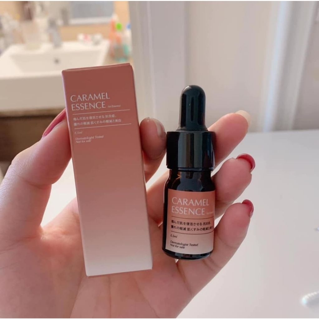 Serum giảm mụn caramel essence nhật bản