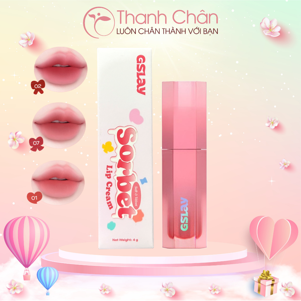 Son Gslay SORBET Lip Cream 4g