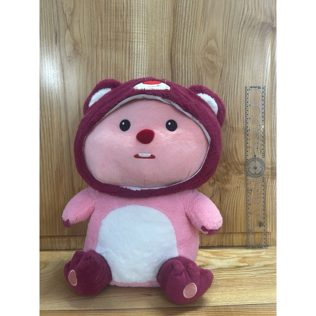 Gấu bông Loppy cosplay gấu dâu