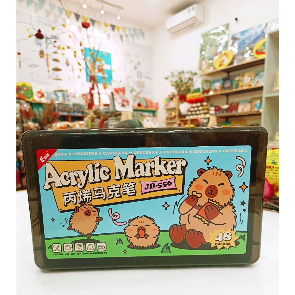 Bút vẽ acrylic maker JD-556