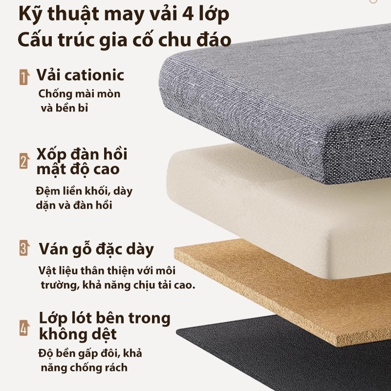 HEINO Ghế Gấp Lưu Trữ Thông Minh Cho Căn Hộ, Vải Lanh Thoáng Khí Chống Mốc Đa Năng Tiện Lợi | BigBuy360 - bigbuy360.vn