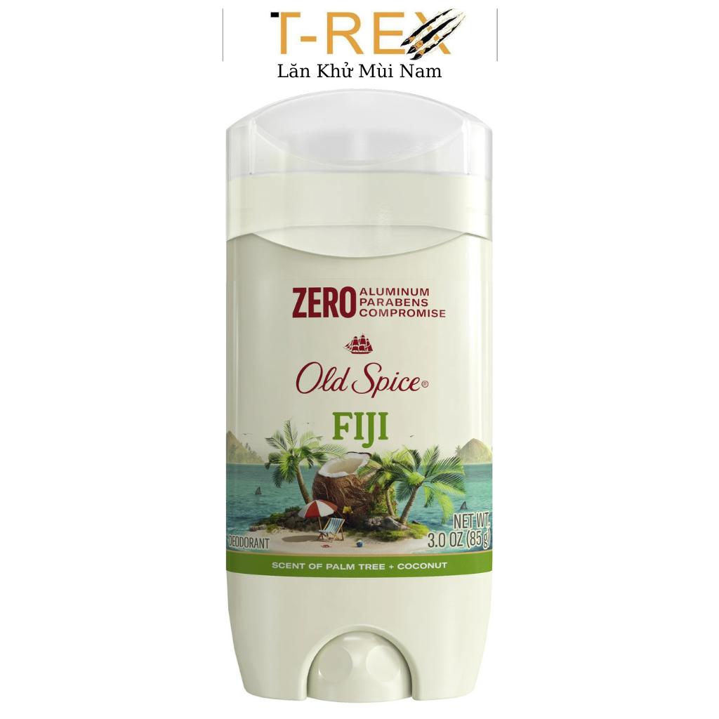 Lăn sáp trong khử mùi Old Spice Fiji không dính áo 85g