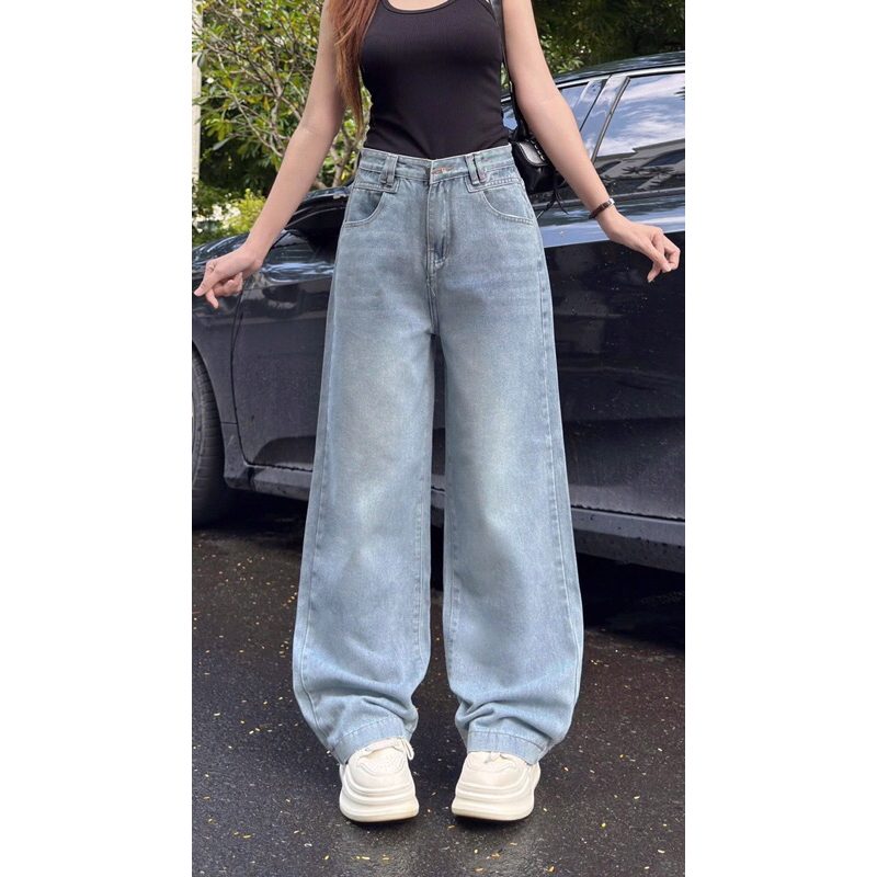 J06 QUẦN JEAN SUÔNG ĐĨA KIỂU PHOM DÀI & NẤM - 111