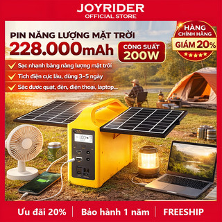 Trạm sạc năng lượng mặt trời cầm tay Áp dụng trong nhiều tình huống Nguồn điện dự phòng cầm tay cho cắm trại