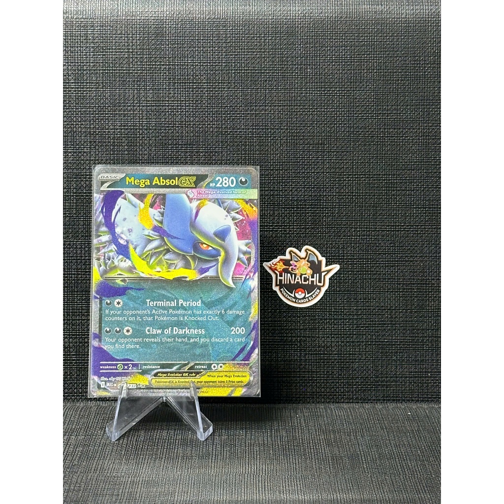 Thẻ bài pokemon | Mega Absol ex #86 Pokemon Mega Evolution | Hàng chính hãng TCG