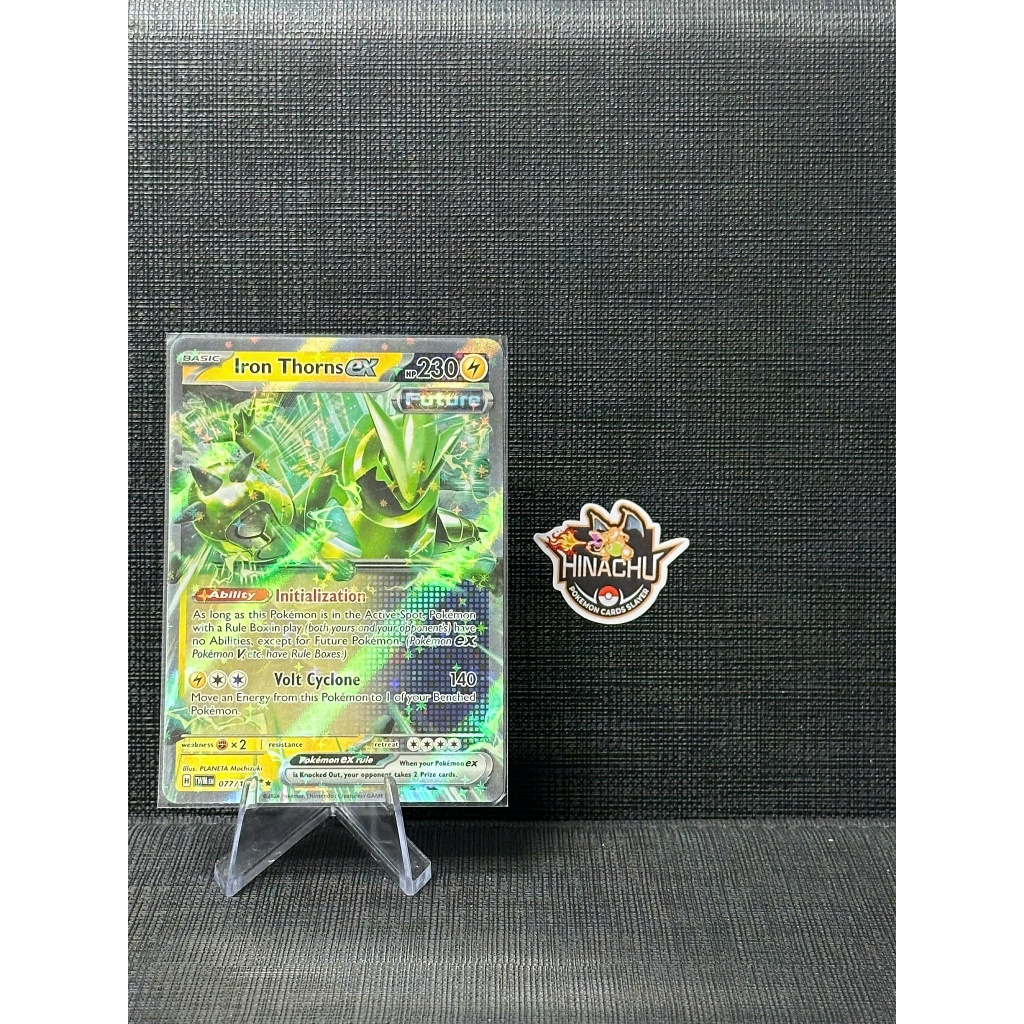 Thẻ bài pokemon | Iron Thorns ex #77 Pokemon Twilight Masquerade | Hàng chính hãng TCG