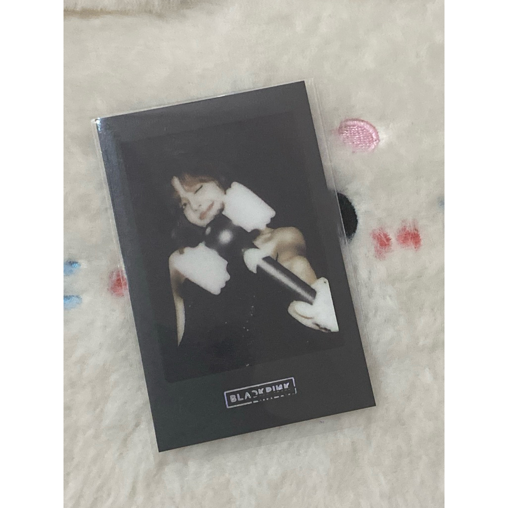 [Chính hãng] Card pola Lisa nhóm nhạc Hàn Quốc Black Pink - Ib để xem video check