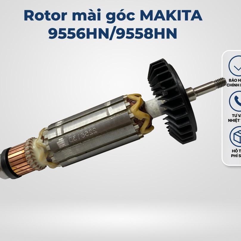 Rotor máy mài góc Makita 9556HN/9556HB/9558HN(515613-9) hàng chính hãng