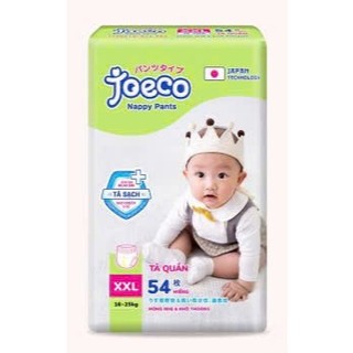 COMBO 2 Bỉm JOECO quần siêu đại đủ size M72/L66/XL60/XXL54