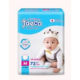 COMBO 2 Bỉm JOECO quần siêu đại đủ size M72/L66/XL60/XXL54