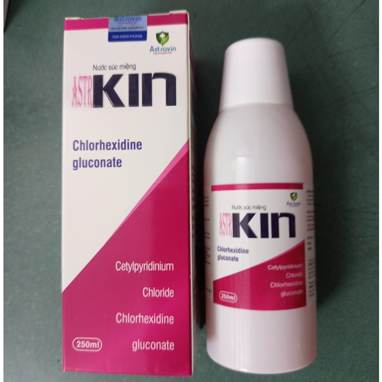 Nước súc miệng, họng Astra KIN - Nước súc miệng, họng diệt khuẩn, bảo vệ răng miệng khỏi vi khuẩn, v