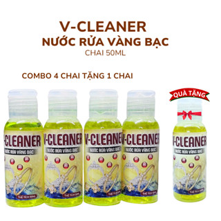 Nước rửa vàng bạc V-CLEANER sạch sáng bóng, không ăn mòn, tăng tuổi thọ trang sức