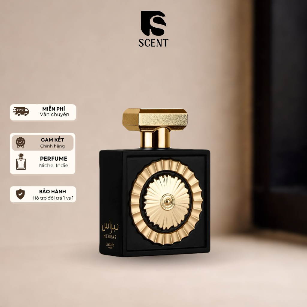 Nước hoa unisex Lattafa Pride Nebras EDP | SSCENT