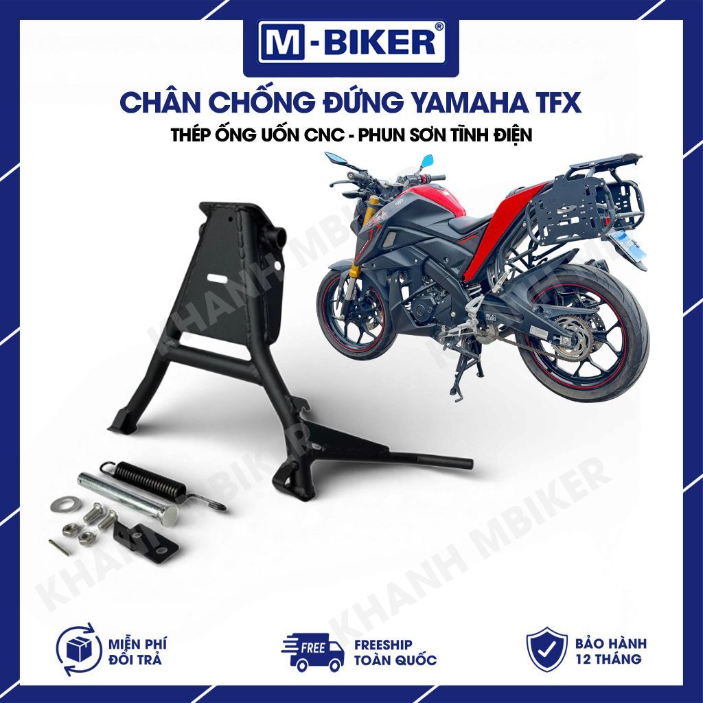 [M-Biker] Chân chống TFX - Chân chống giữa TFX, Chống đứng Yamaha TFX, Lắp chuẩn Zin
