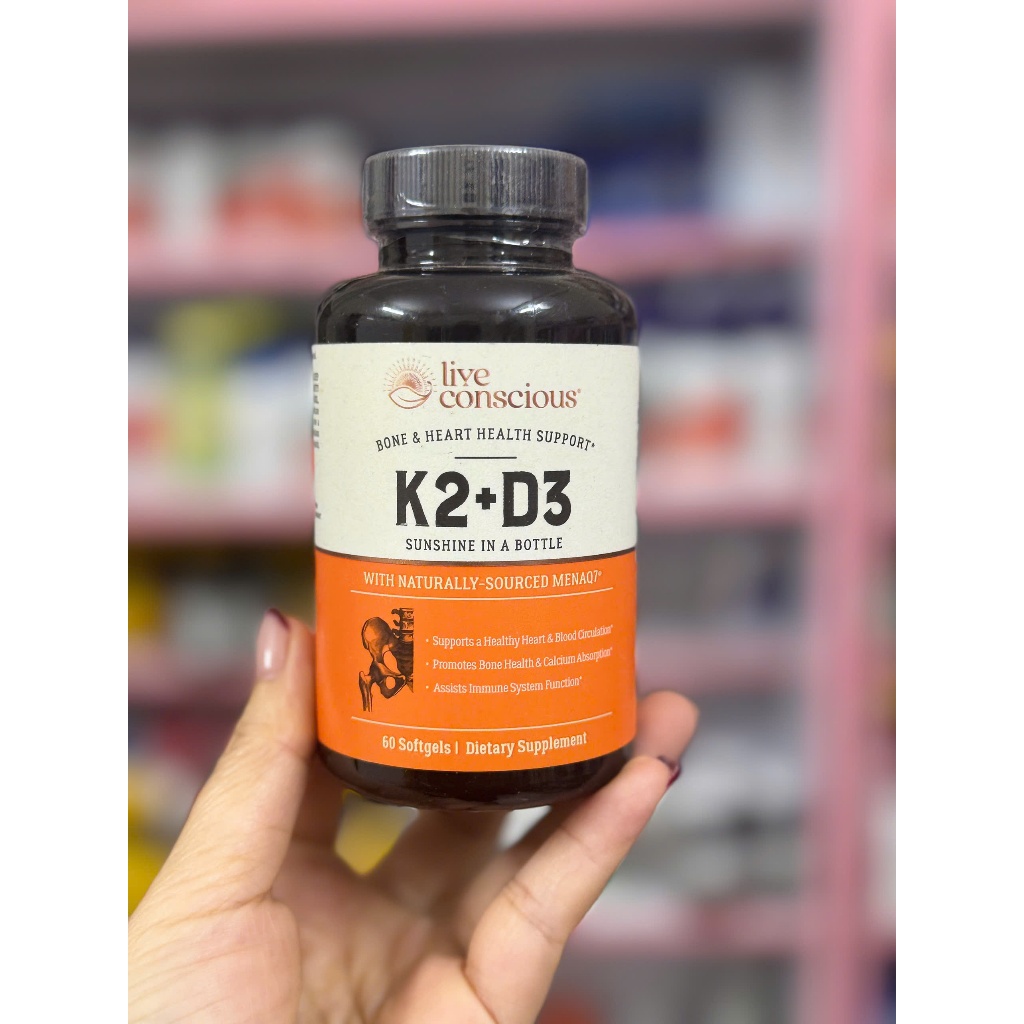 Vitamin K2 + D3 do Bronson 60 viên