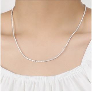 Dây Chuyền Nữ Titan Lấp Lánh Phong Cách Hàn Quốc Mạ Vàng Không Đen Không Gỉ TT 2934