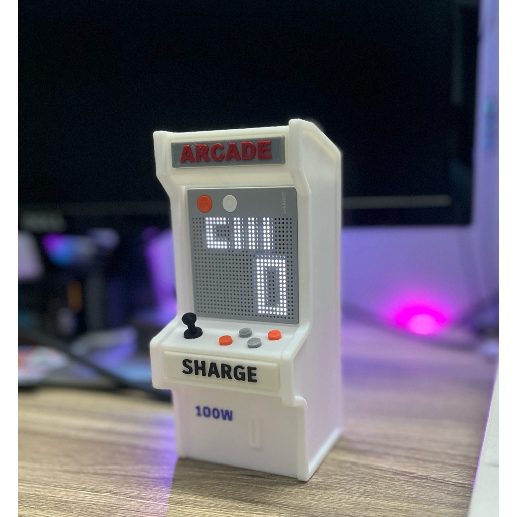 Đế Trang Trí Gắn Sạc Sharge Pixel in 3D | Arcade Mini Version