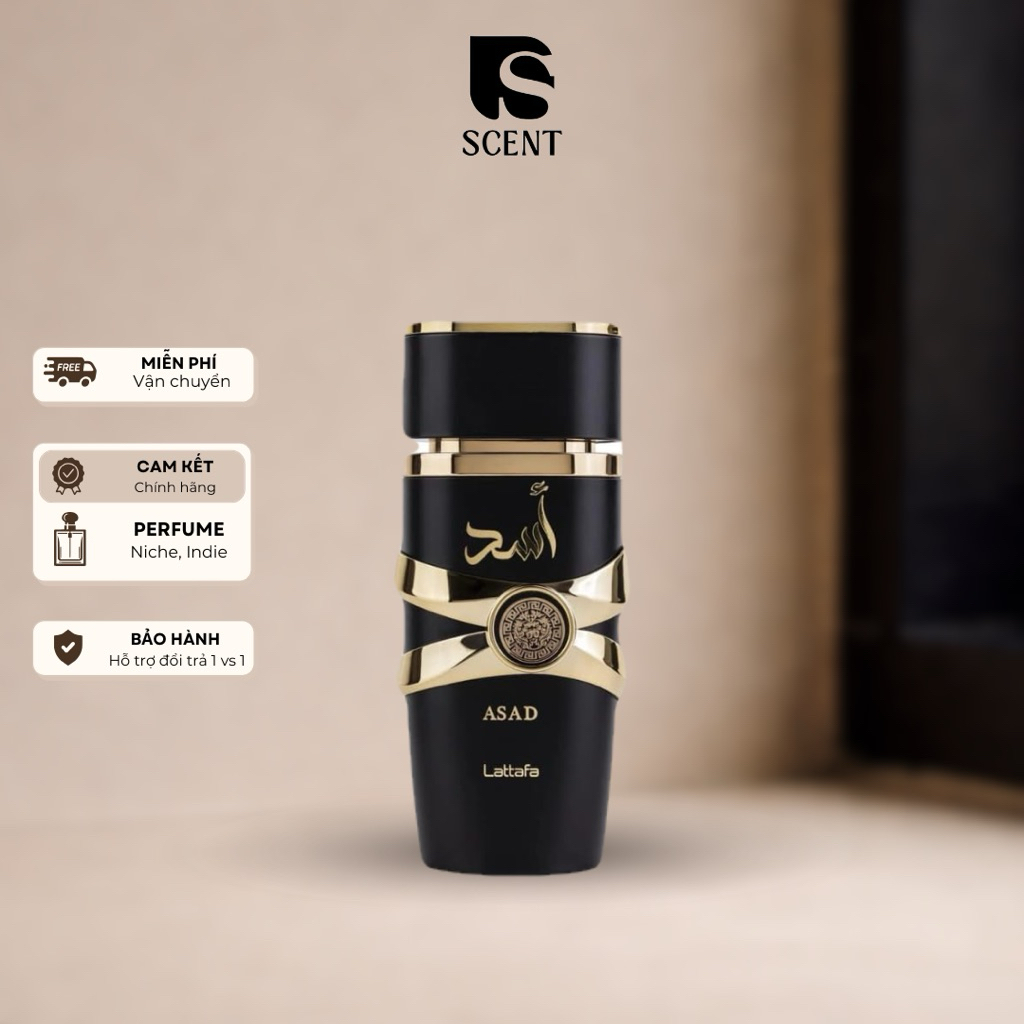 Nước hoa nam Lattafa Asad EDP | SSCENT