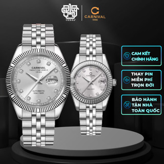Đồng Hồ Cặp Carnival 8131G-VT-TX & 8131L-VT-TX Hàng Chính Hãng