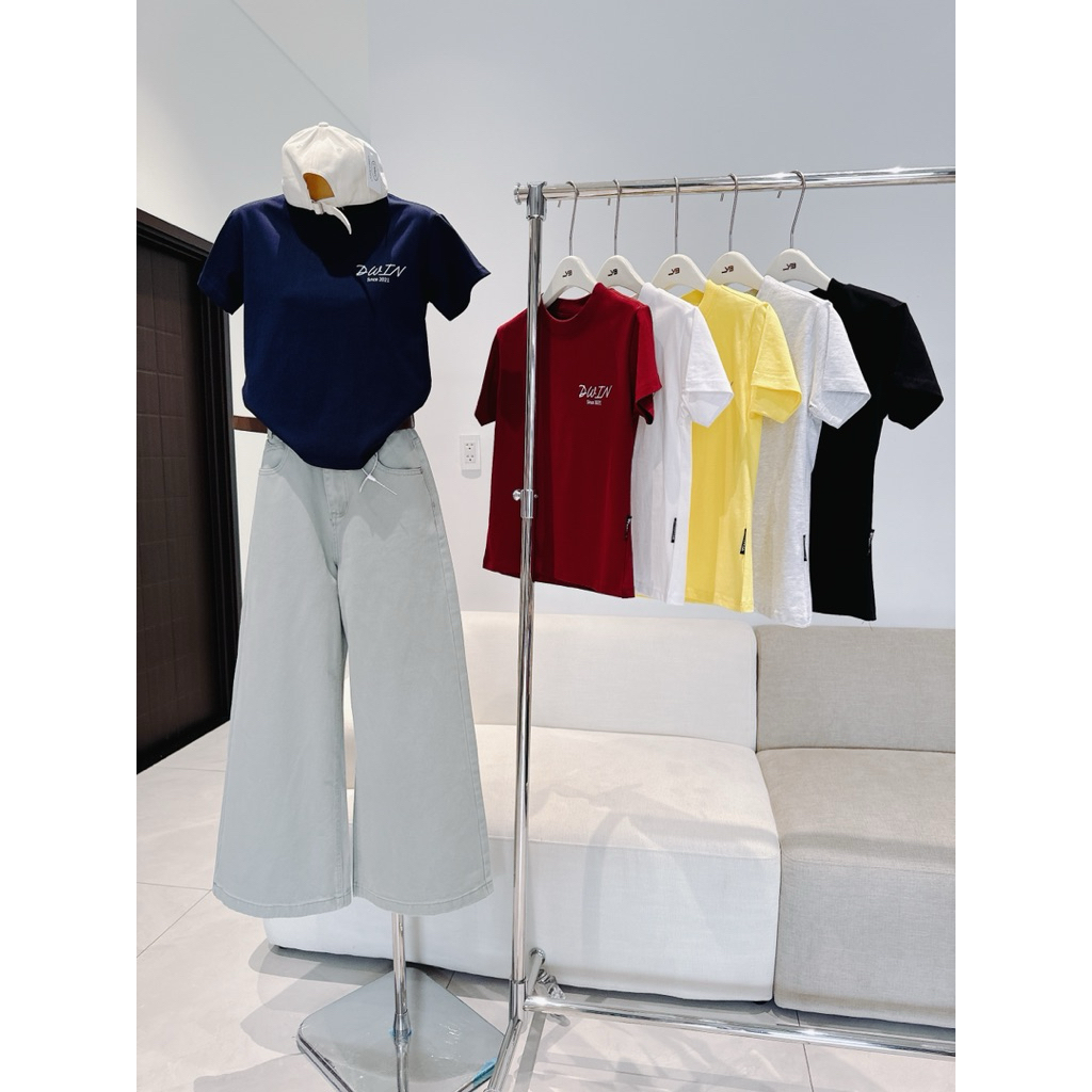 Áo thun babytee DWIN - Freesz 40-55kg ( Form áo nhỏ gọn )