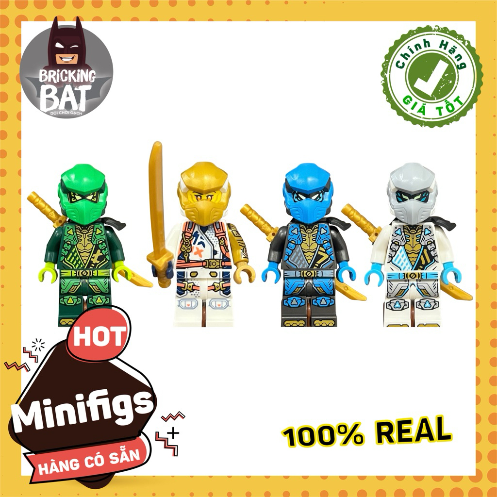 [Bricking Bat] LE.GO Minifigs - Ninjago Dragons Rising