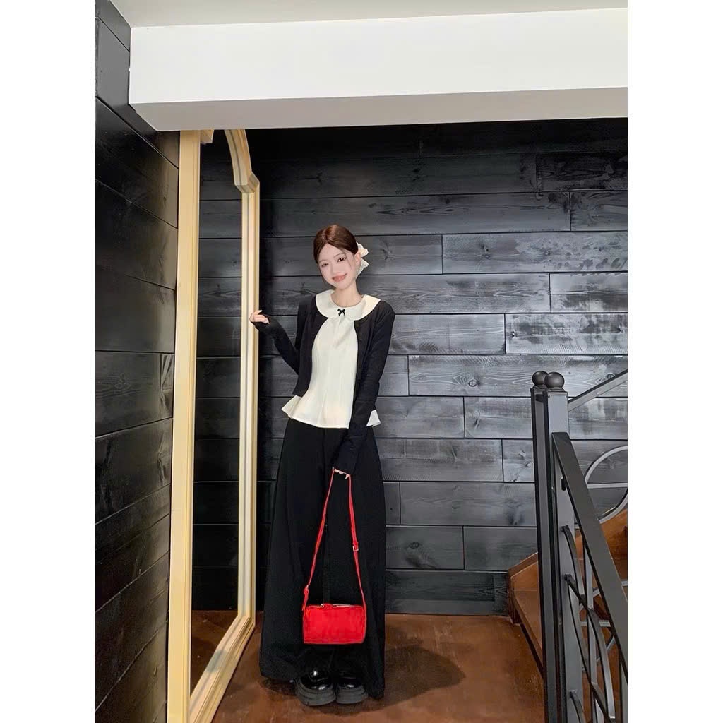 [Pass KOC][NEW Seal] QUẦN S,M ￼ quần dài ống rộng TABISHOP Set đồ nữ dễ thương mặc