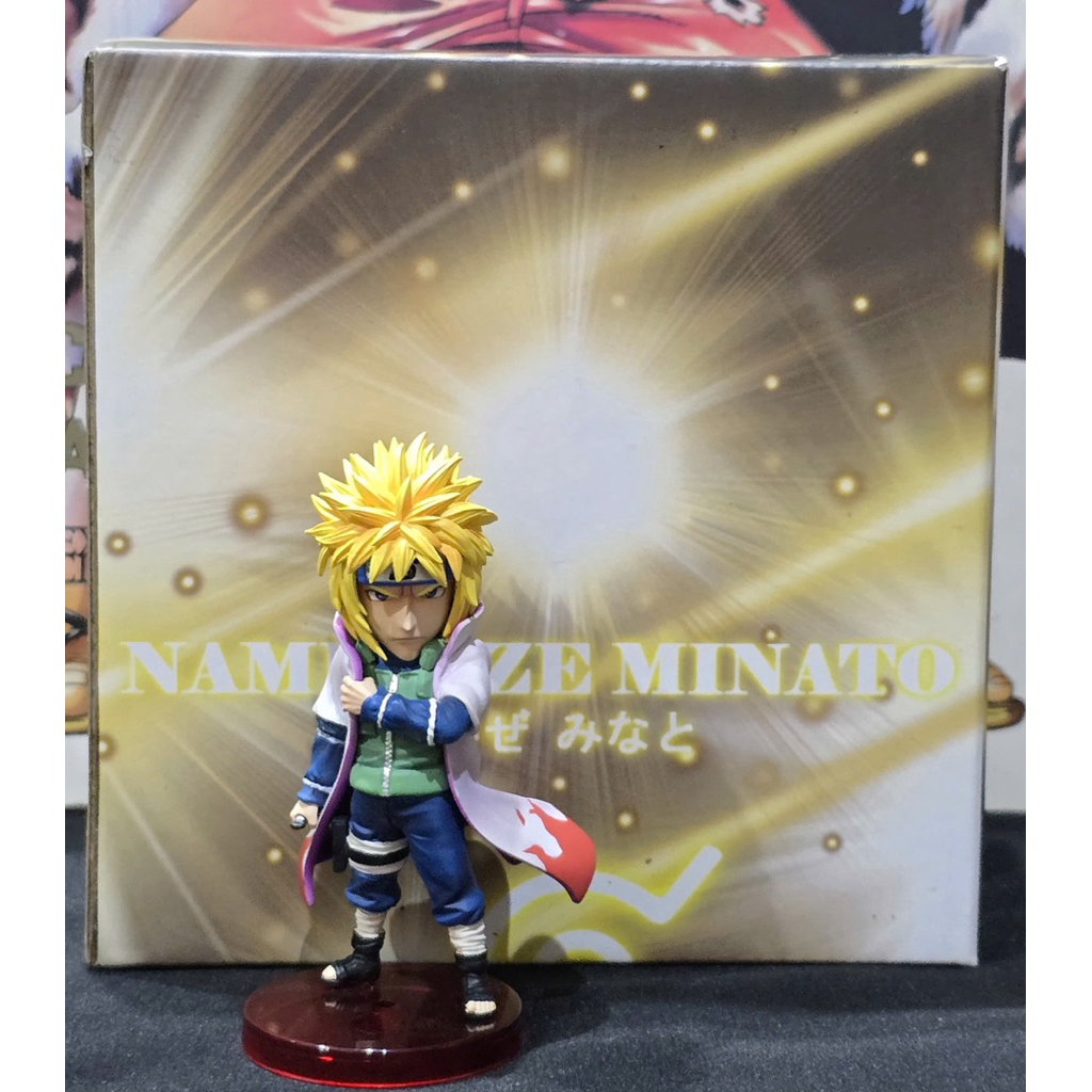 Mô hình Resin WCF chính hãng League Studio Naruto Season 1 Namikaze Minato