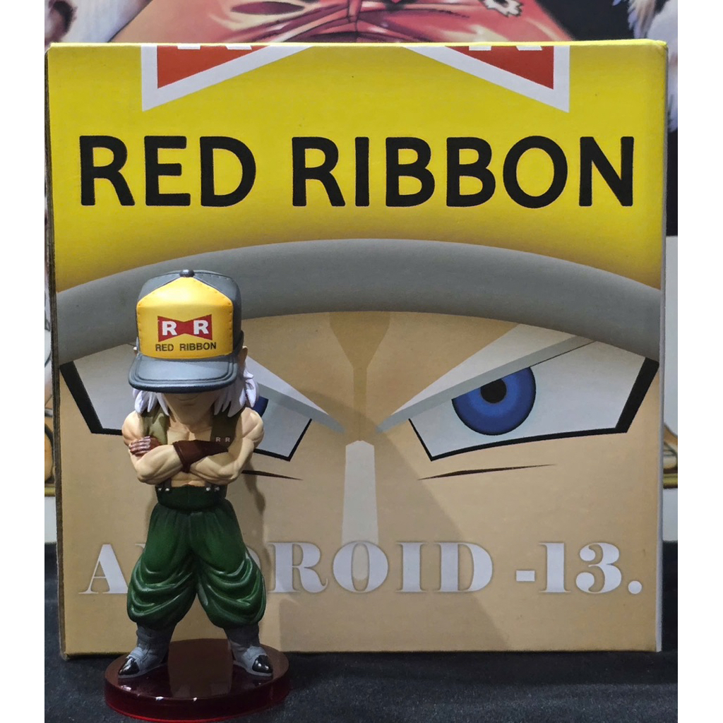 Mô hình Resin WCF chính hãng League Studio Dragon Ball Z Team Red Ribbon Android 13
