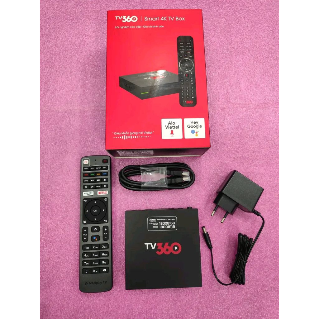 box tivi 360 mã ZXV10 B866V2F (hàng qua sử dụng)chạy rom ATV