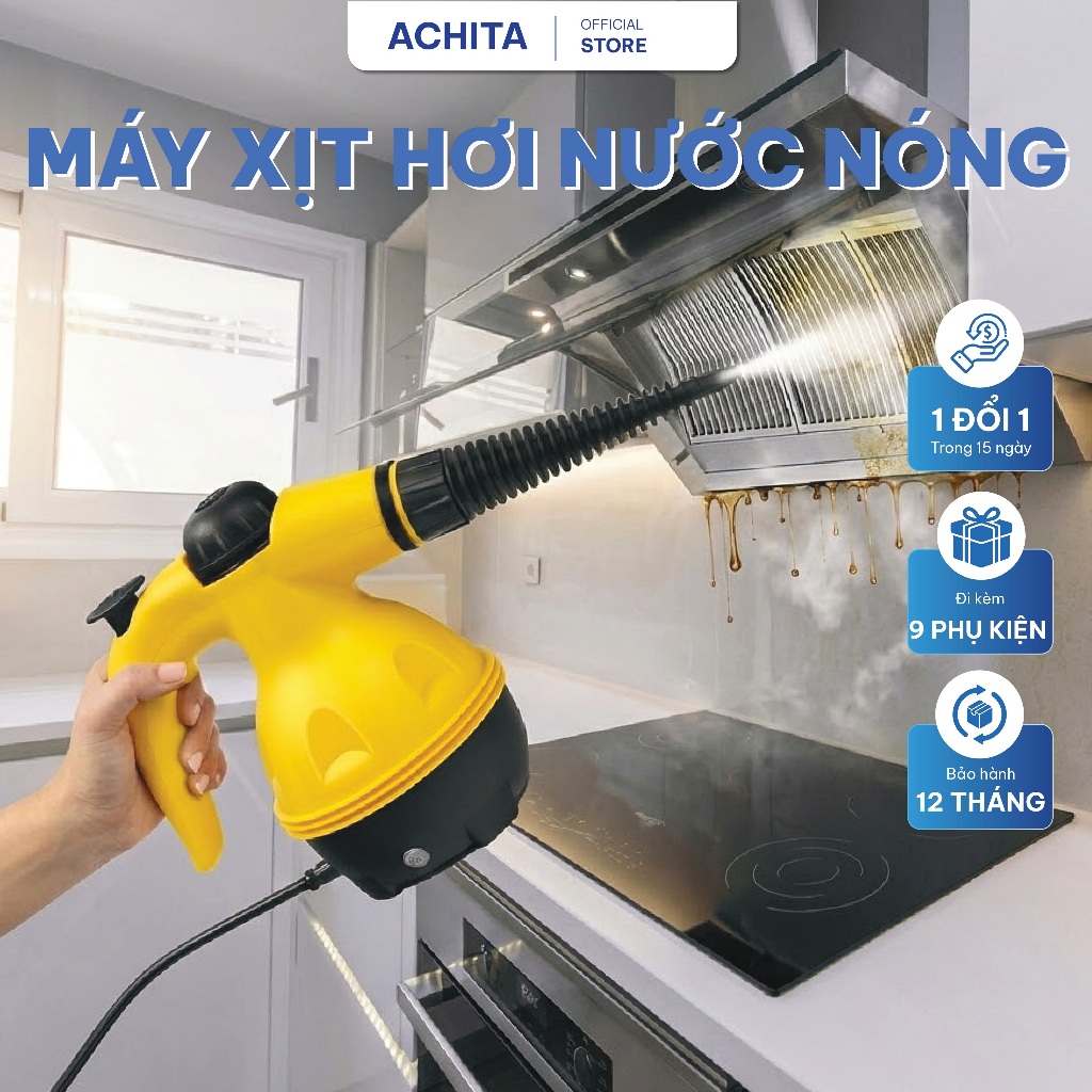 Máy Làm Sạch Bằng Hơi Nước Nóng ACHITA N3
