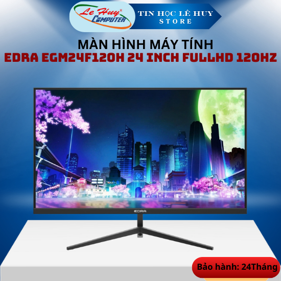 Màn Hình LCD Gaming EDRA EGM24F120H 24 inch FullHD 120Hz - Hàng Chính Hãng