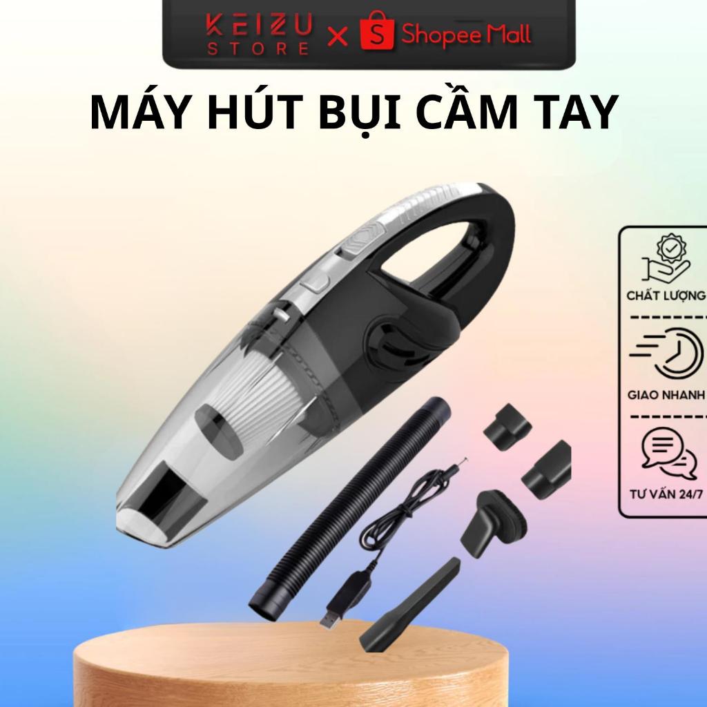 Máy Hút Bụi Không Dây Cầm Tay- Sạc Pin Công Suất 12000W- Lực Hút Lớn Có Bảo Hành